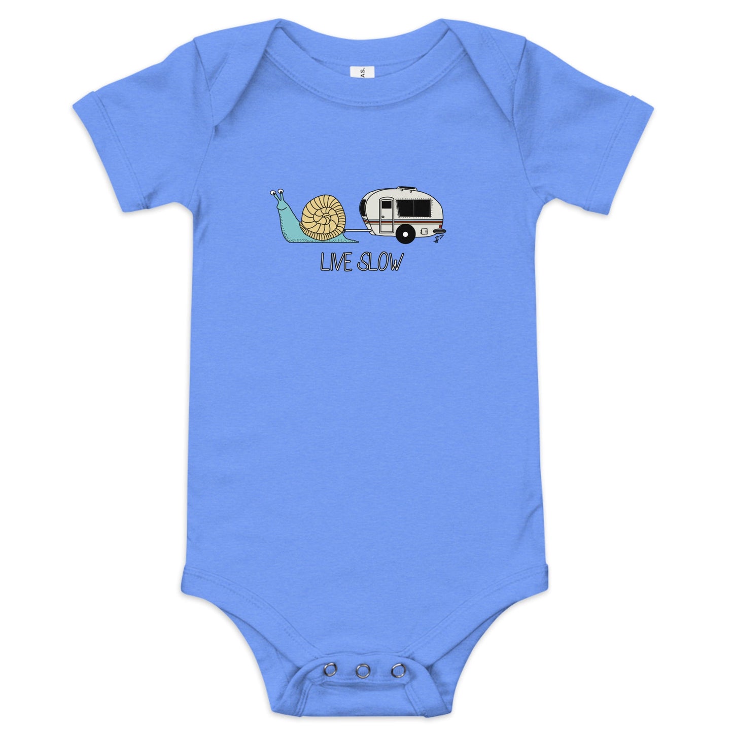 Baby short sleeve one piece - Big Far Designs