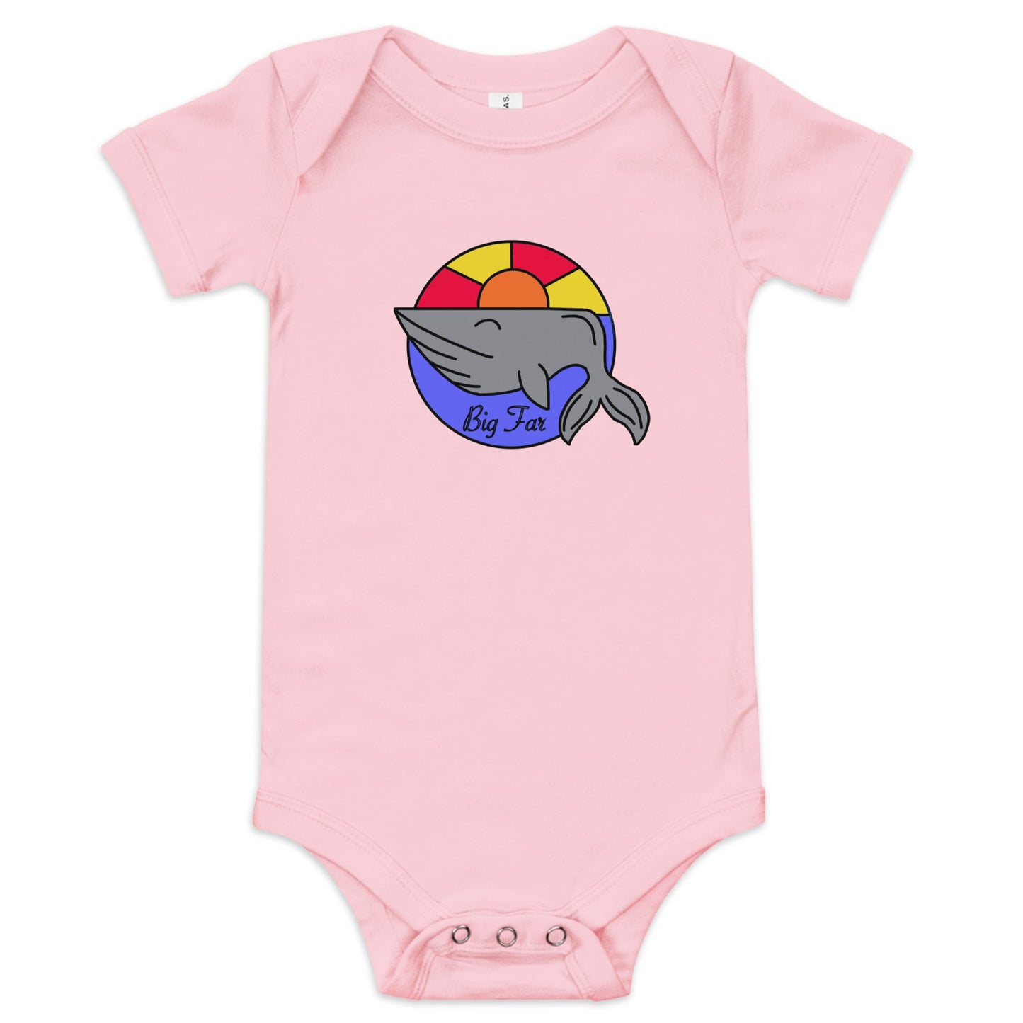 Baby Whale Onesie - Big Far Designs