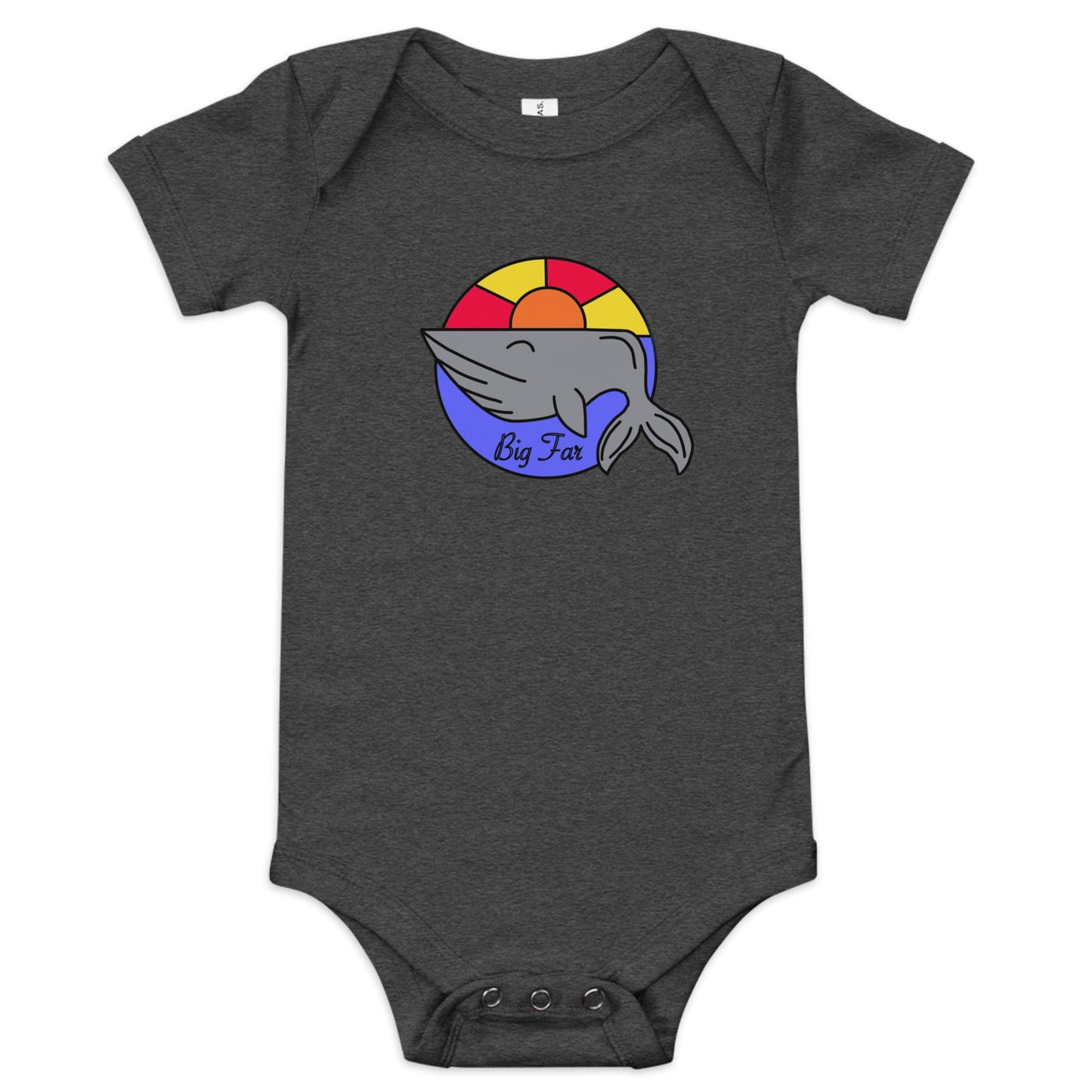 Baby Whale Onesie - Big Far Designs