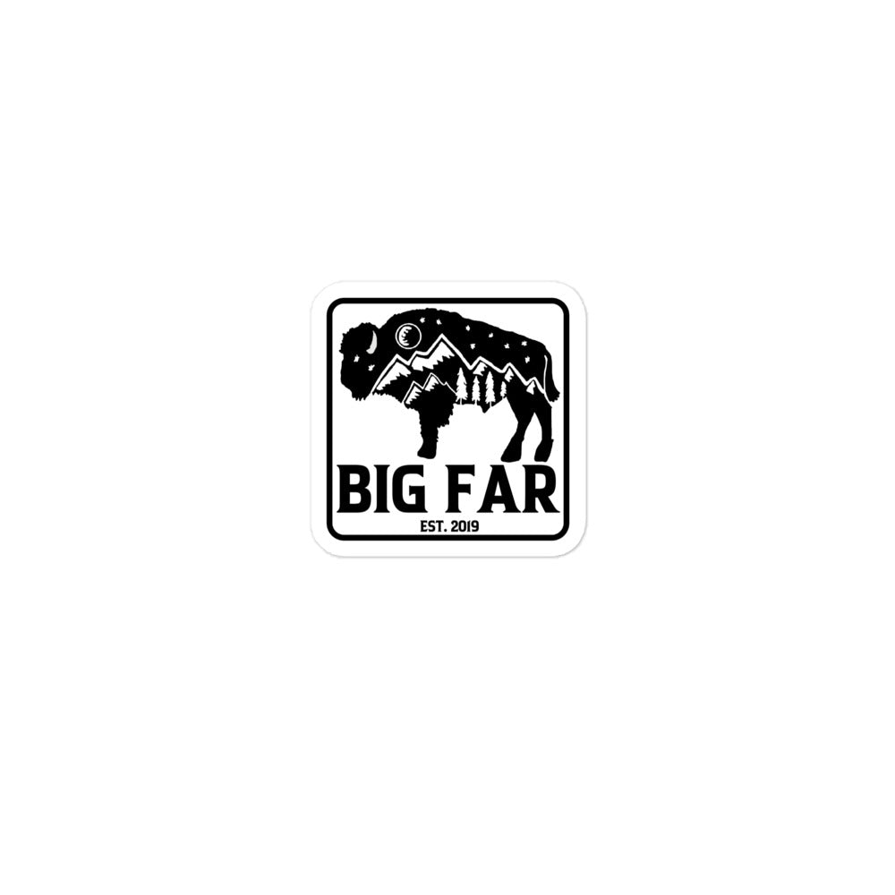 Big Far Bubble - free sticker - Big Far Designs