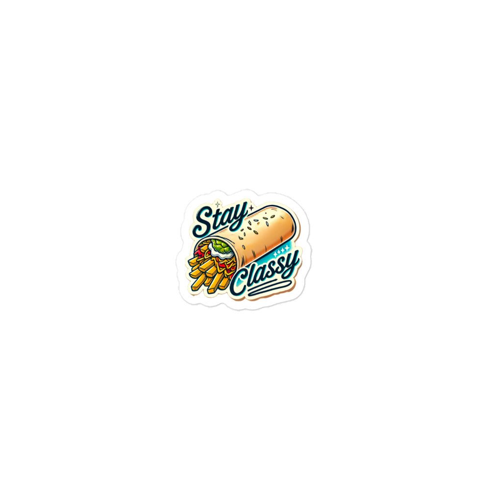 Cali Burrito Bubble - free sticker - Big Far Designs