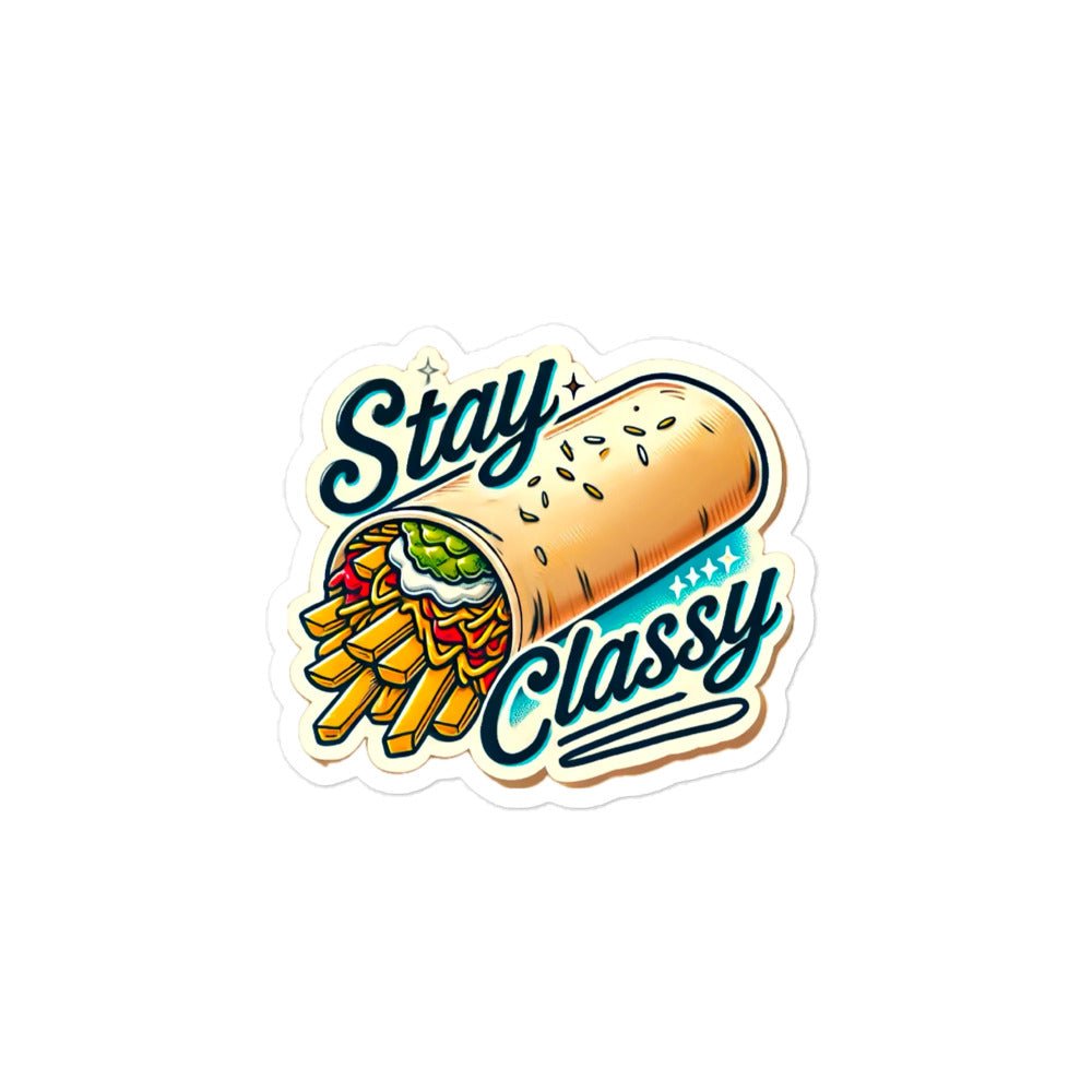 Cali Burrito Bubble - free sticker - Big Far Designs