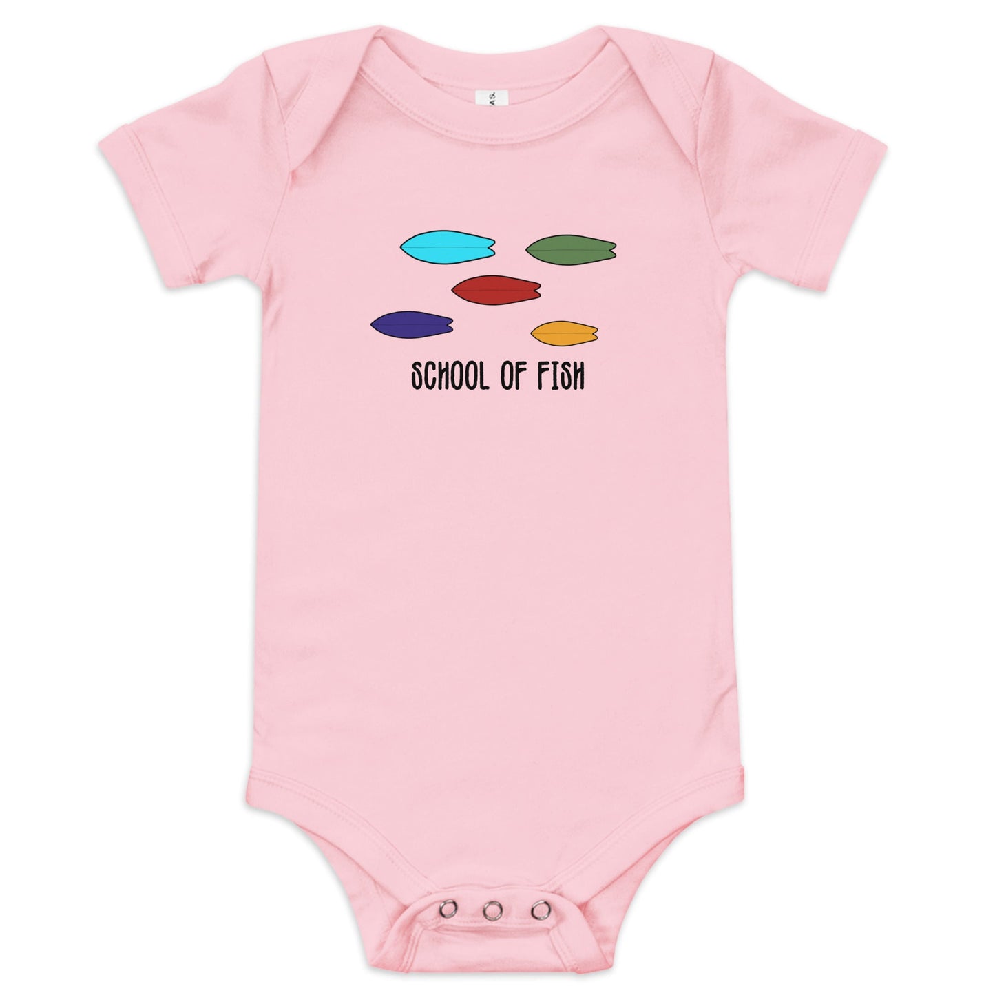 School of Fish Onesie - Big Far Designs