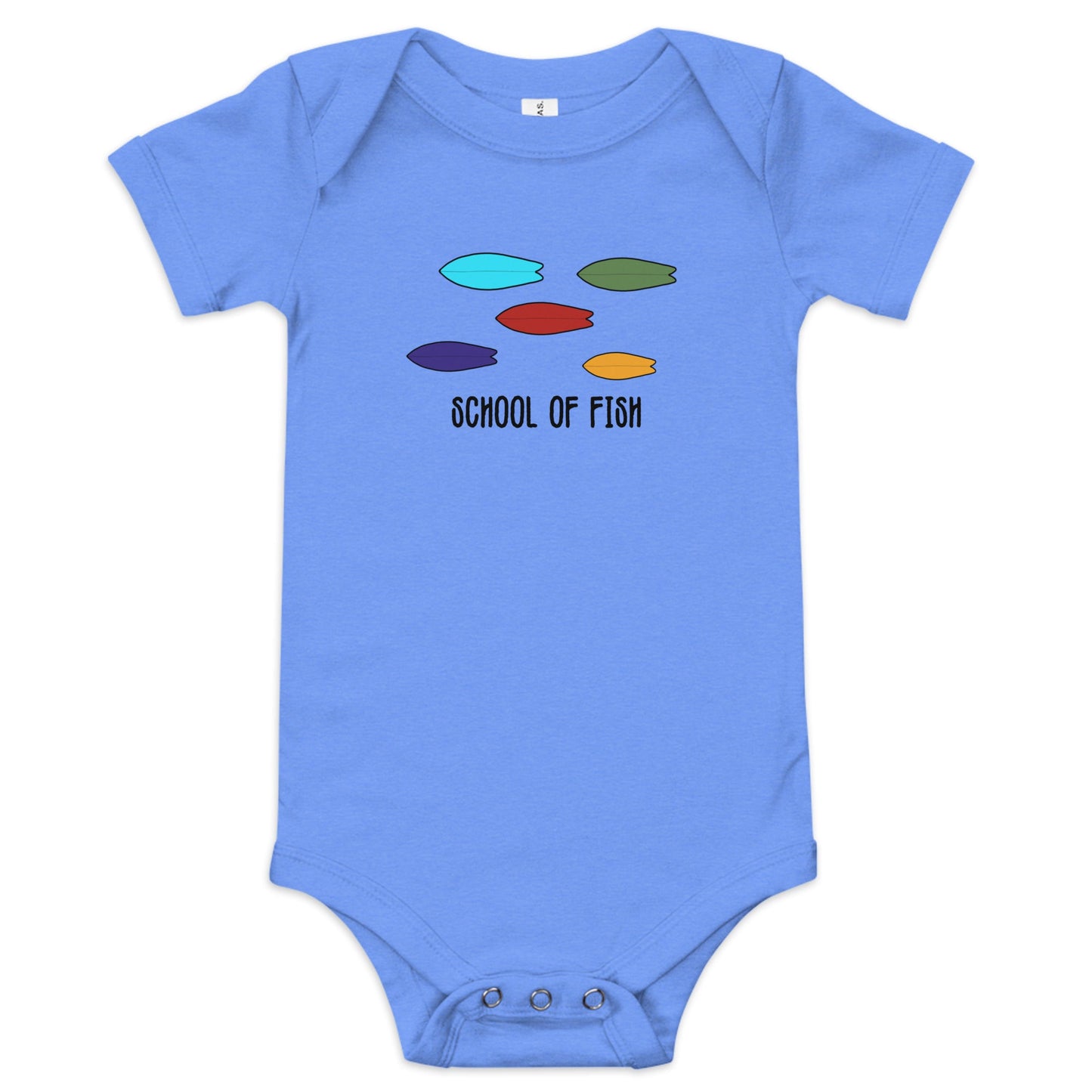 School of Fish Onesie - Big Far Designs